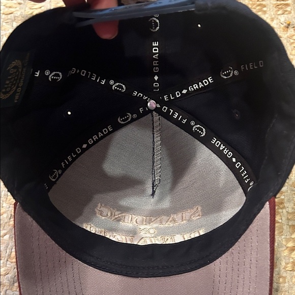 Field Grade Standing on Business Navy and Maroon Cap - Picture 11 of 11